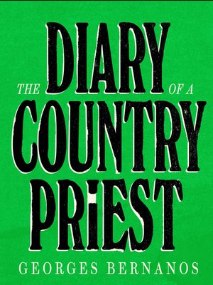 cover image of The Diary of a Country Priest